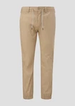 s.Oliver Stoffhose mit elastischem Bund Khaki/Beige/Braun