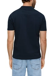 s.Oliver Poloshirt mit offenem Kragen 