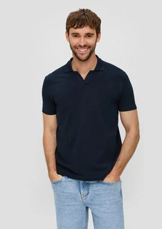 s.Oliver Poloshirt mit offenem Kragen s.Oliver Poloshirt mit offenem Kragen