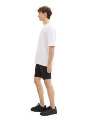 TOM TAILOR Shorts SLIM CHINO Schwarz/Beige