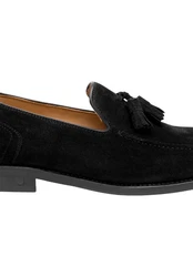 Henry Stevens Haywood TL Businessschuh Loafer Schwarz/Rot/Braun