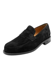 Henry Stevens Haywood PL Businessschuh Loafer Herren Schwarz