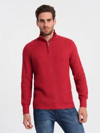 Stehkragenpullover Mnner- Pullover mit Stehkragen
