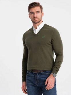 OMBRE V-Ausschnitt Pullover OMBRE V-Ausschnitt Pullover