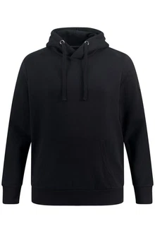 JP1880 Sweatshirt Hoodie Homewear Kapuze Kängurutasche Schwarz