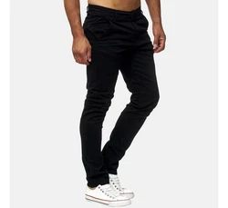 Elara Chinohose Slim Fit Schwarz
