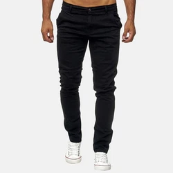 Elara Chinohose Slim Fit Schwarz