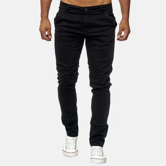 Elara Chinohose Slim Fit Schwarz