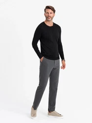 OMBRE Rollkragenpullover Dunkelgrün/Khaki