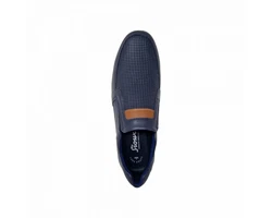 SIOUX Slipper (11560) Blau/Dunkelblau/Grau
