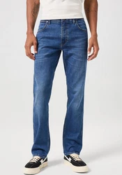 Wrangler 5-Pocket Jeans GREENSBORO Regular Fit Hellblau/Blau