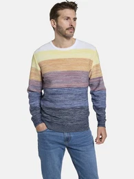 Strickpullover CARIENO im Colorblocking-Stil
