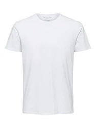 SELECTED HOMME T-Shirt Weiß/Grau/Creme