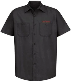 Outdoorhemd Herren Kurzarmhemd Rust Never Sleeps