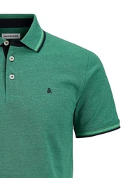 Jack & Jones Poloshirt JJEPAULOS POLO SS NOOS Grün/Türkis/Dunkelgrün