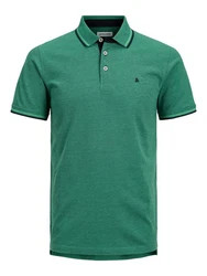 Jack & Jones Poloshirt JJEPAULOS POLO SS NOOS Grün/Türkis/Dunkelgrün