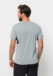 Jack Wolfskin T-Shirt PRELIGHT S/S Grau/Hellgrau