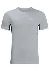 Jack Wolfskin T-Shirt PRELIGHT S/S Grau/Hellgrau
