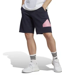 Laufshorts Boyfriend-Fit BOS weiche Herren-Shorts dunkelblau/lila
