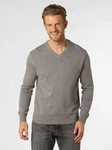 Andrew James Strickpullover Grau/Hellgrau/Braun/Dunkelgrau