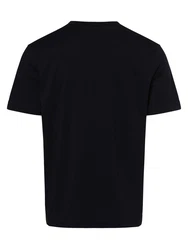TOM TAILOR T-Shirt mit Print navy/rot/weiß
