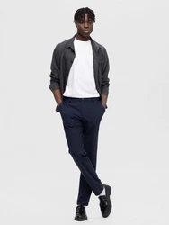 SELECTED HOMME Chinohose SLHRobert Dunkelblau/Blau