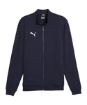 PUMA Sweatjacke teamGOAL Casual Trainingsjacke Dunkelblau
