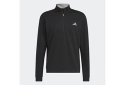 adidas Performance Sweatshirt ELEVATED 1/4-ZIP PULLOVER Schwarz/Braun