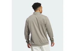 adidas Performance Sweatshirt ELEVATED 1/4-ZIP PULLOVER Hellgrau/Braun/Khaki/Grau/Beige