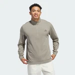 adidas Performance Sweatshirt ELEVATED 1/4-ZIP PULLOVER Hellgrau/Braun/Khaki/Grau/Beige