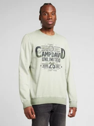 CAMP DAVID Sweatshirt anthrazit/rauchgrau/stone/oliv