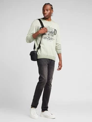 CAMP DAVID Sweatshirt anthrazit/rauchgrau/stone/oliv