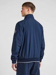 CAMP DAVID Übergangsjacke Blouson beige/blau/dunkelblau/braun