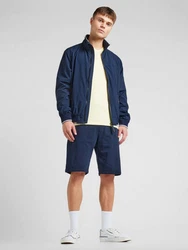CAMP DAVID Übergangsjacke Blouson beige/blau/dunkelblau/braun