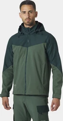 Helly Hansen Softshelljacke Oxford Grün/Dunkelgrün