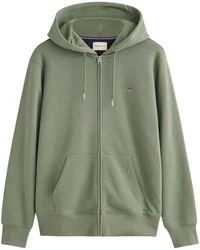 Gant Hoodie REG SHIELD FULL ZIP HOODIE Dunkelgrün/Grün/Khaki/Hellgrün