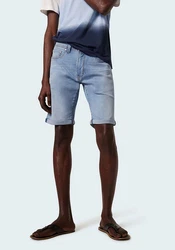 Pierre Cardin 5-Pocket Jeans Lyon Bermuda Blau/Hellblau