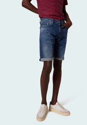 Pierre Cardin 5-Pocket Jeans Lyon Bermuda dunkelblau (3452081286814)