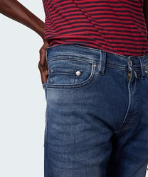 Pierre Cardin 5-Pocket Jeans Lyon Bermuda dunkelblau (3452081286814)