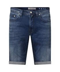 Pierre Cardin 5-Pocket Jeans Lyon Bermuda dunkelblau (3452081286814)