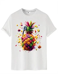 RMK T-Shirt Herren Basic Rundhals Gelb