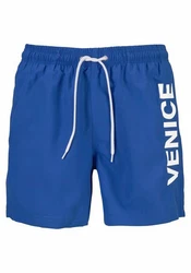 Venice Beach Badeshorts mit Innenslip Blau/Lila/Dunkelblau