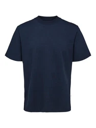 SELECTED HOMME T-Shirt Colman Dunkelblau