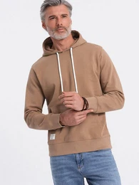 Kapuzenpullover Herren Knguru-Sweatshirt mit Kapuze
