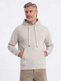 OMBRE Kapuzenpullover Känguru-Sweatshirt Herren Khaki/Beige/Braun/Grau OMBRE Kapuzenpullover Känguru-Sweatshirt Herren Khaki/Beige/Braun/Grau