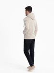 OMBRE Kapuzenpullover BASIC Herren Sweatshirt Khaki/Beige/Braun/Grau