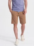 OMBRE Sweatshorts Herrenshorts Beige/Braun/Khaki