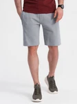 OMBRE Sweatshorts Herrenshorts Hellgrau/Grau