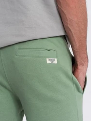 OMBRE Sweatshorts Herrenshorts Khaki/Grün/Dunkelgrün/Hellgrün/Türkis