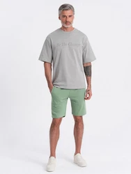 OMBRE Sweatshorts Herrenshorts Khaki/Grün/Dunkelgrün/Hellgrün/Türkis